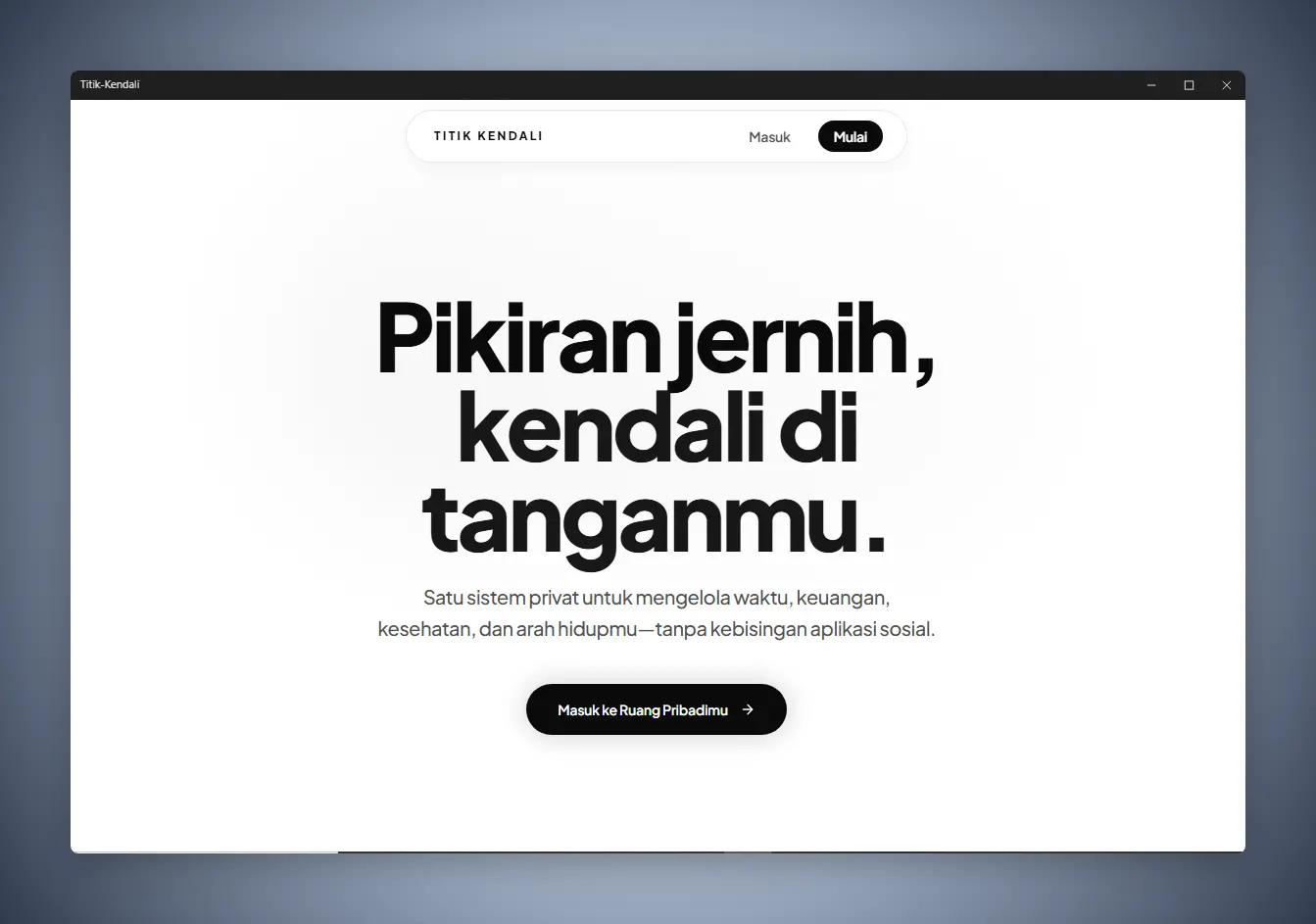 Titik Kendali Preview